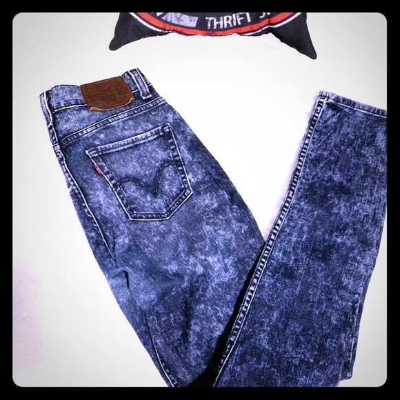 levi stone washed jeans